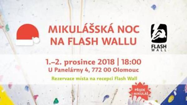 Mikulášská noc na Flash Wallu