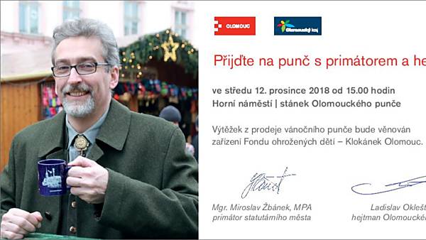 Punč s primátorem a hejtmanem