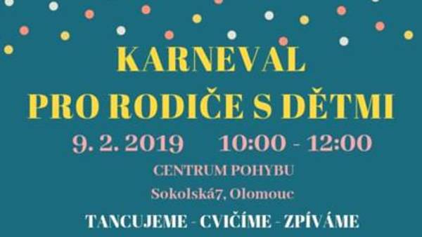 Karneval pro rodiče s dětmi