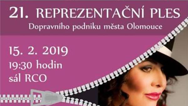 21. Reprezentační ples Dopravního podniku města Olomouce