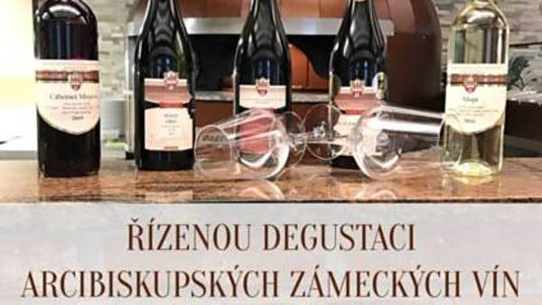 Řízená degustace Arcibiskupských zámeckých vín