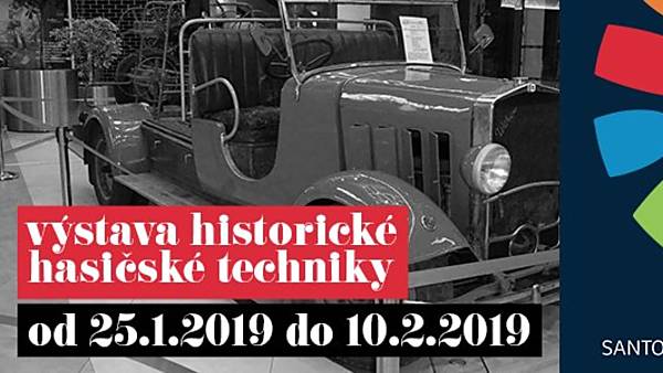 Výstava historické hasičské techniky