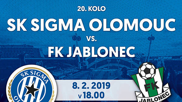 SK Sigma Olomouc vs. FK Jablonec