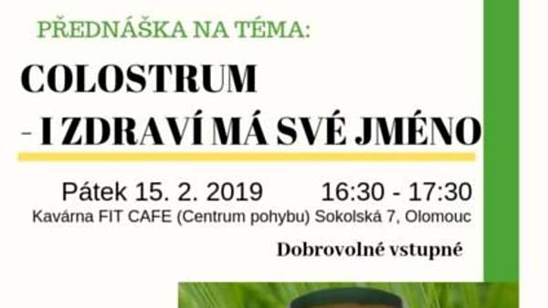 Přednáška na téma Colostrum