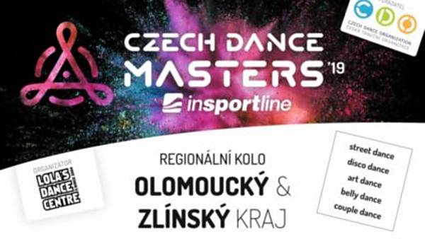 CZECH DANCE MASTERS INSPORTLINE 2019 - regionální kolo pro Olomoucký a Zlínský kraj