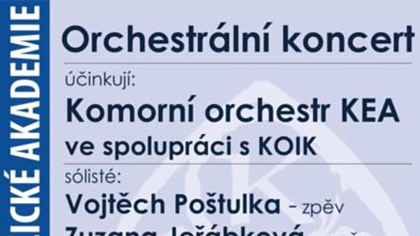 Orchestrální koncert Konzervatoře EA ve spolupráci s KOIK