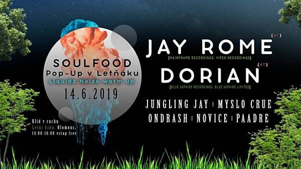 Soulfood Pop-Up w/Jay Rome, Dorian (AT) | Liquidz Noize Warm-Up