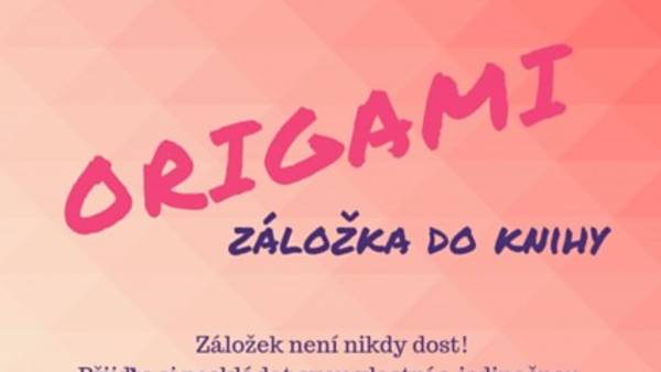 Origami záložky