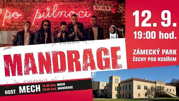 Koncert skupiny Mandrage