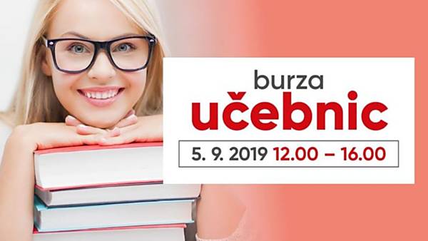 Burza učebnic v Galerii Moritz