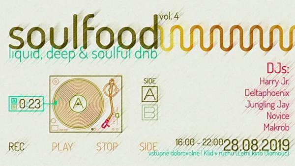Soulfood vol. 4 Day Party w/ Harry Jr, Deltaphoenix, Novice