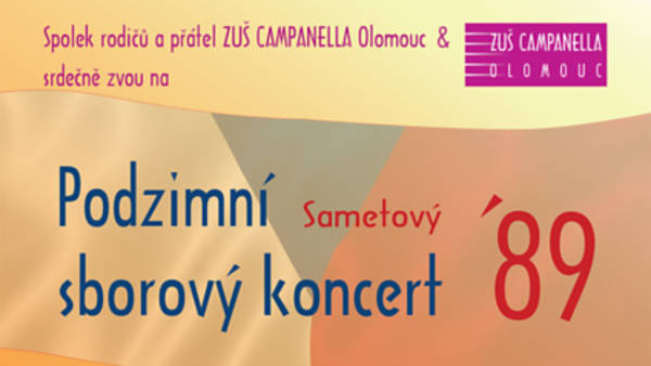 Podzimní sborový koncert