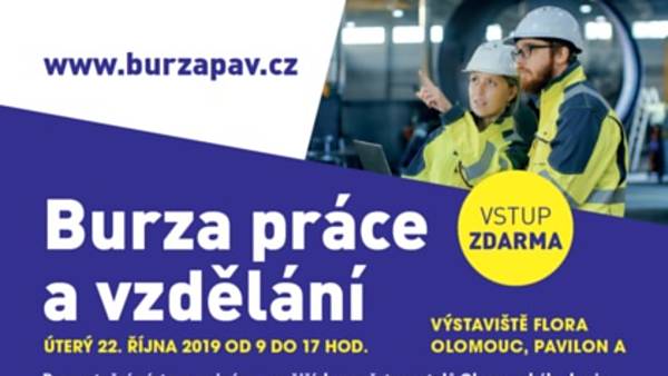 Burzu práce a vzdělání v Olomouci