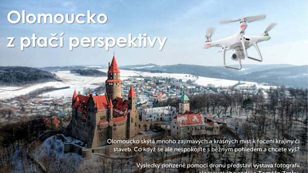 Olomoucko z ptačí perspektivy