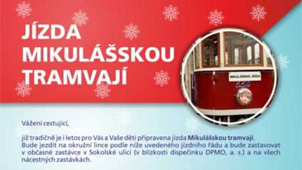 Mikulášská jízda tramvají