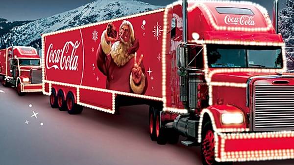 Coca-Cola vánoční kamion