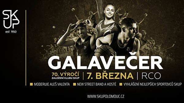 Galavečer SK UP Olomouc