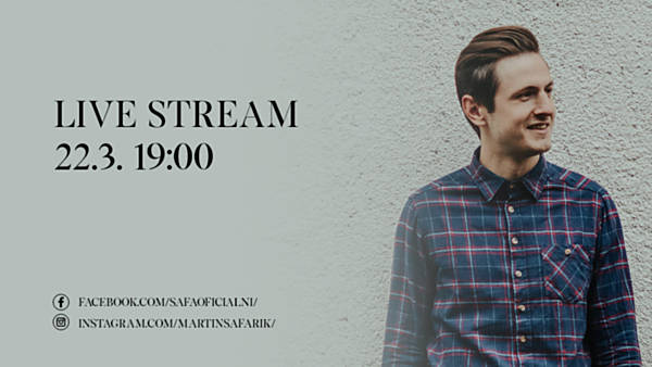 Martin Šafařík - live stream