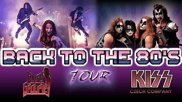 Back to the 80’s – KISS Czech Company & Hairy Groupies