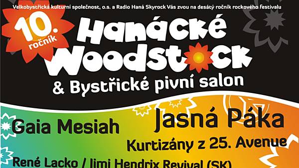 Hanácké Woodstock a Bystřické pivní salón