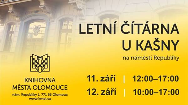 Letní čítárna u kašny 2020