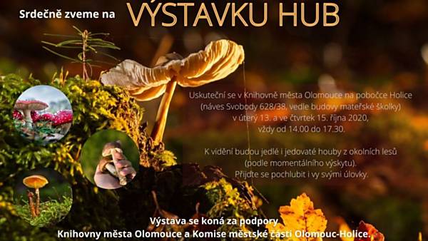 <strike>Výstava hub</strike> - ZRUŠENO