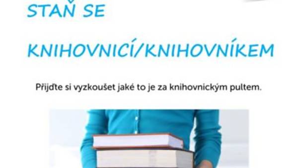 Staň se knihovnicí / knihovníkem