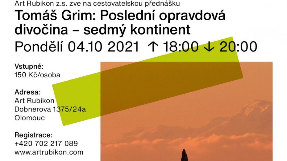 Tomáš Grim: Poslední opravdová divočina – sedmý kontinent