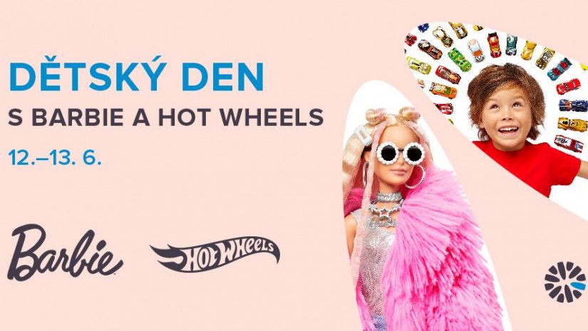 Dětský den s Barbie a Hot Wheels