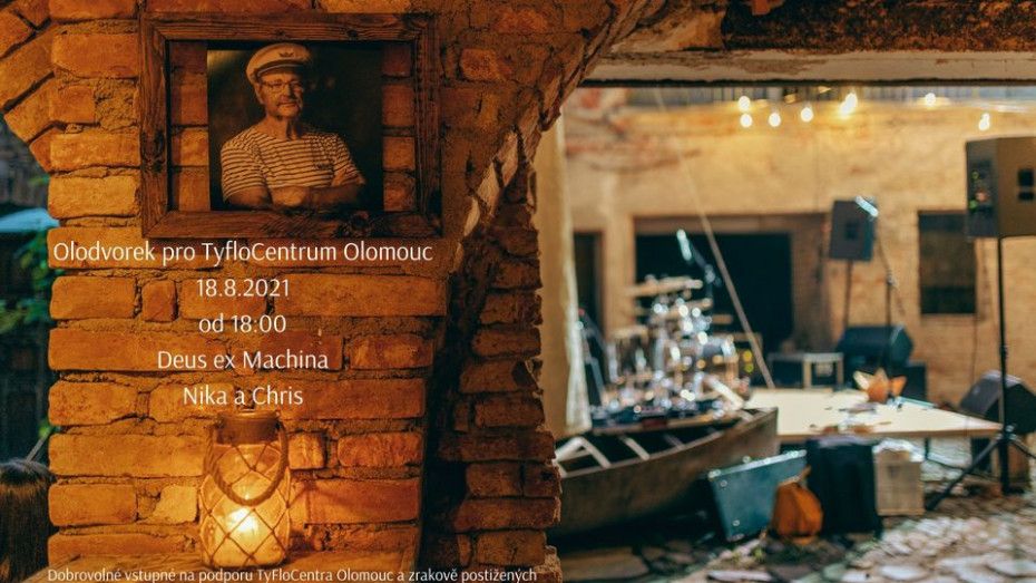 Olodvorek pomáhá TyfloCentru Olomouc - charitativní koncert