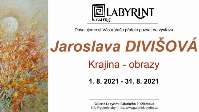 Jaroslava Divišová: Krajina - obrazy