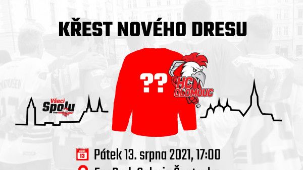 Křest nového dresu HC Olomouc