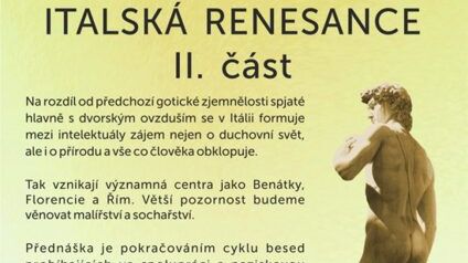 Italská renesance – II. část