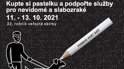 Bílá pastelka