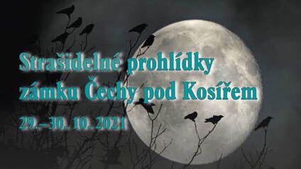 Strašidelné prohlídky zámku Čechy pod Kosířem