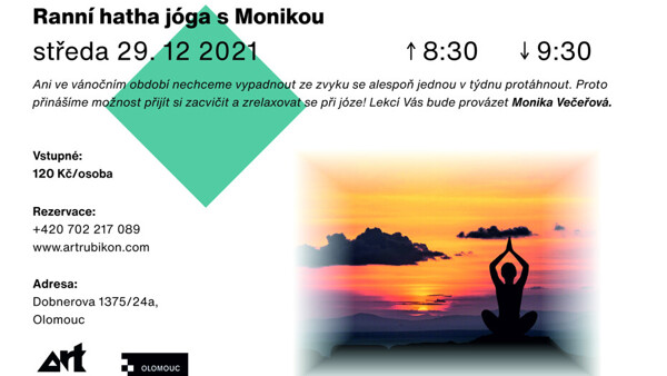 Ranní hatha jóga s Monikou