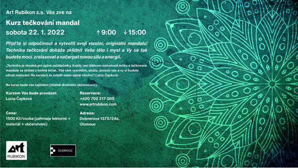 Kurz tečkování mandal