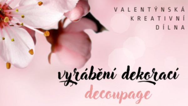 Vyrábění dekorací decoupage