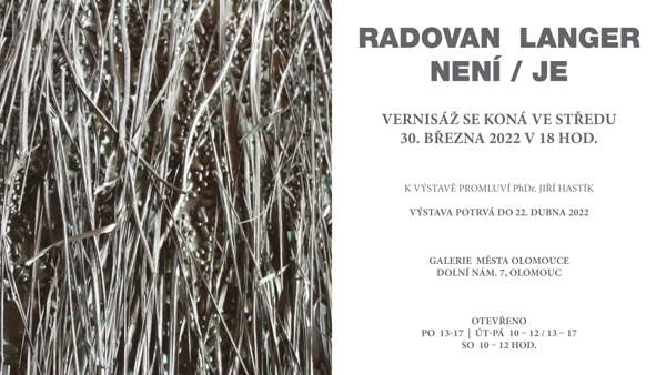 Radovan Langer: NENÍ / JE
