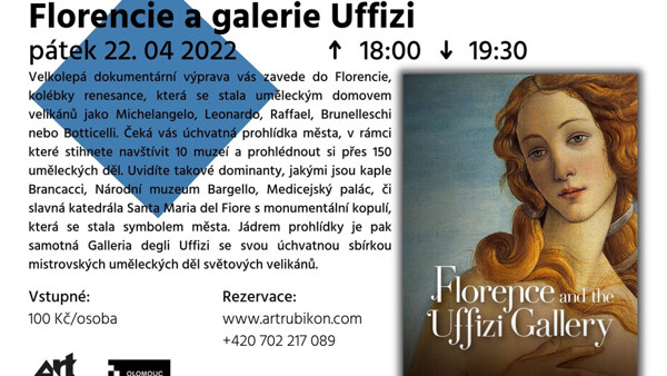Florencie a galerie Uffizi