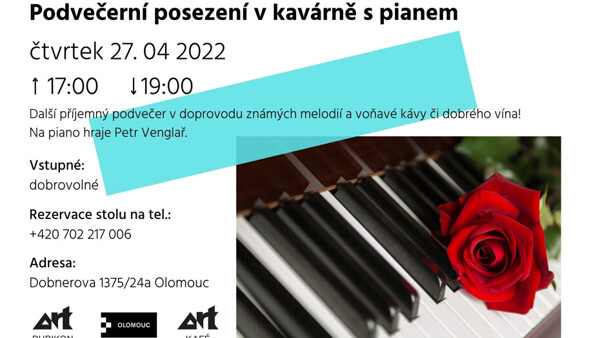 Podvečerní posezení s pianem