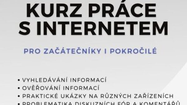 Kurz práce s internetem
