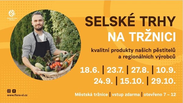 Selské trhy na tržnici