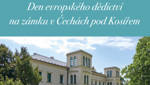 Dny evropského dědictví na zámku v Čechách pod Kosířem