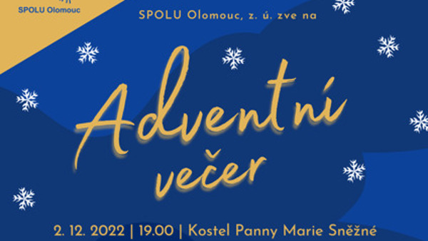 Adventní večer pro SPOLU Olomouc