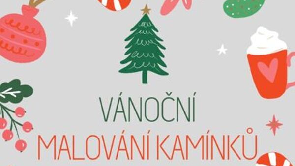 Vánoční malování kamínků