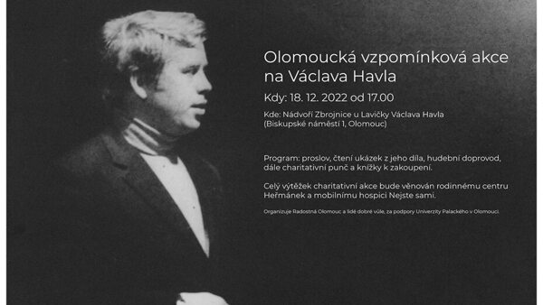Olomoucká vzpomínková akce na Václava Havla