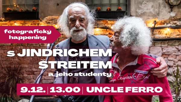 Happening s Jindřichem Štreitem a jeho studenty
