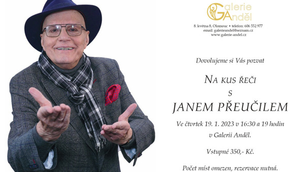 Na kus řeči s Janem Přeučilem