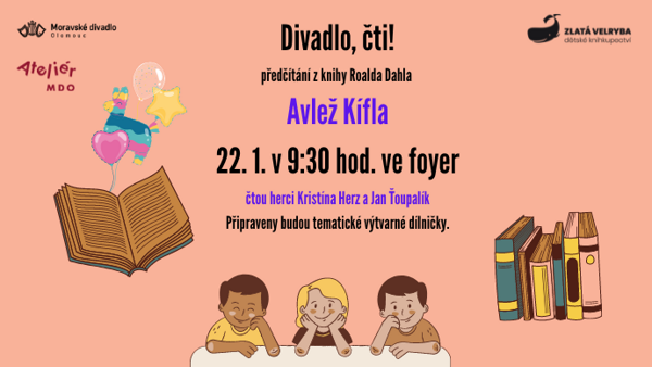 <strike>Divadlo, čti! - Avlež Kífla</strike> - ZRUŠENO
